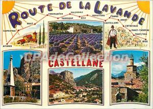 Postcard Modern Castellane Lower Alps Alt 724 mStation situated to tourist Cr...