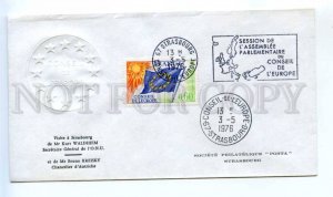 418315 FRANCE Council of Europe 1976 year Strasbourg European Parliament COVER