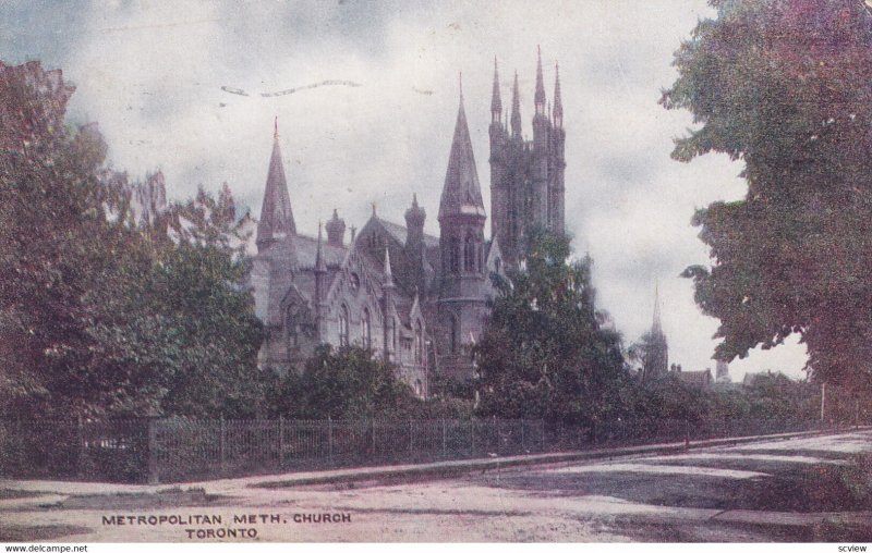 TORONTO, Ontario, Canada, PU-1907; Metropolitan Meth. Church