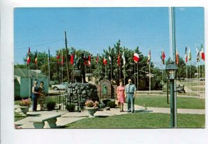 3158476 USA Indiana CLINTON Immigrant Square Area Old photo PC