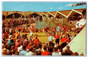 c1960's National Cowboy Hall Of Fame Blessing New Camp Oklahoma City OK Postcard