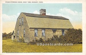 Myles Standish House Built 1666 - Duxbury, MA