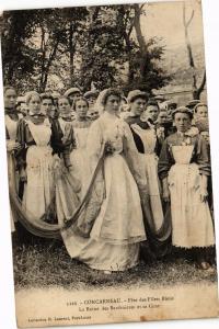 CPA CONCARNEAU-Fete des Filets Bleus-La Reine des Sardinieres (188585)