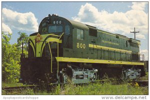 Toledo Peoria and Western Railroad Locomotive No 800 ALCO C-424