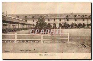 Old Postcard track of Equestrian Training