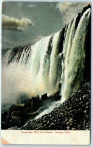 M-23136 Horseshoe Falls from Below Niagara Falls Ontario Canada