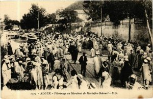 CPA AK Algérie-Alger-Pélerinage au Marabout de Mustapha Belcourt (238219)