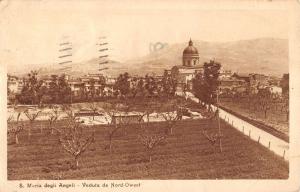 S. Maria degli Angeli Veduta da Nord Owest in Rome Antique Postcard L871 