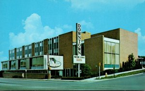 Ohio Mansfield Downtown Motor Lodge and Blue Dolphin Restaurant Park Avenue West