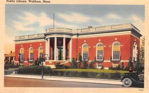 Public Library in Waltham, Massachusetts