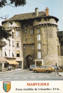 BF20759 lozere marvejols en gevaudan porte fortifiee  france   front/back image