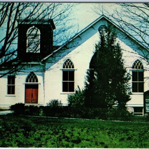 c1960s Annville, KY Church Tanis Memorial Chapel Institute Chrome Photo PC A233
