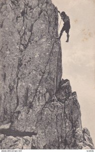 Men Climbing a sheer cliff, 00-10s #6 ; Bayrische Voralpen