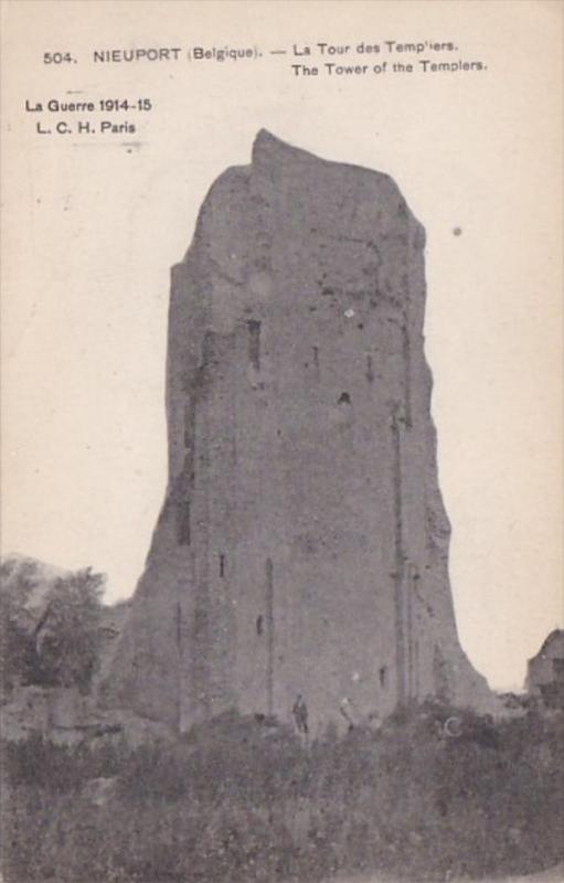 Belgium Nieuport Tower Of The Templers