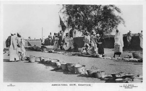 US5390 agricultural show khartoum  types folklore real photo sudan africa