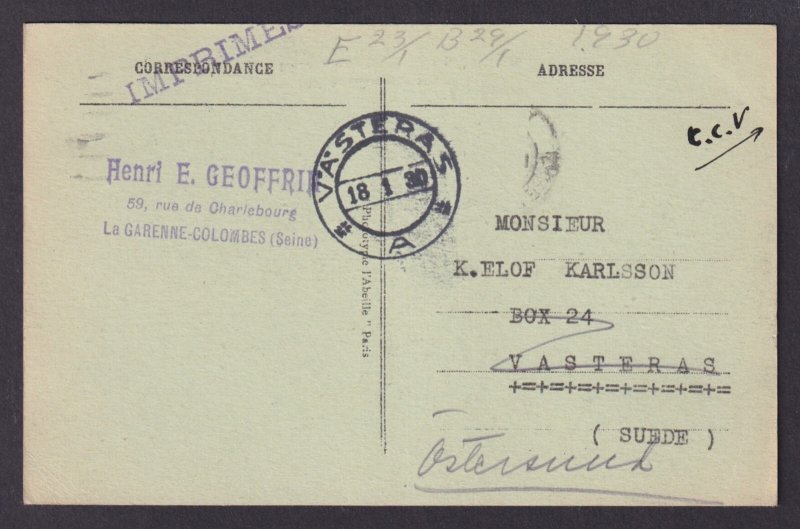 FRANCE, Postcard, Paris, Luxembourg Palace