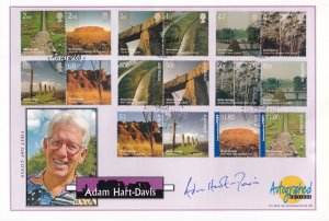 Adam Hart Davis BBC TV Scientist Book Author Hand Signed FDC