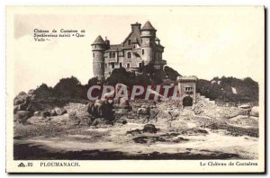 Old Postcard Ploumanach Le Chateau Costaeres