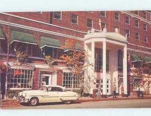 Unused Pre-1980 HOTEL SCENE Adirondacks - Lake Placid New York NY F6850