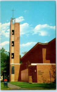 PORT HURON, Michigan MI ~ FIRST UNITED METHODIST CHURCH  1960s-70s  Postcard