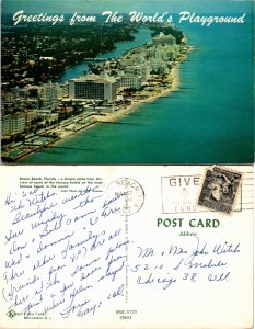 Greetings from the World's Playground, Miami Beach, Florida (23170