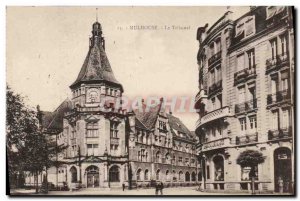 Old Postcard Courthouse Mulhouse The Tribunal