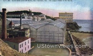 Sutro Baths, Cliff House - San Francisco, California CA  
