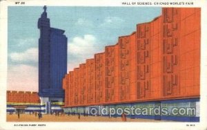 Hall of Science 1933 Chicago, Illinois USA Worlds Fair Exposition 1933 close ...
