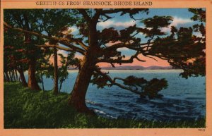 Greetings from Shannock, Rhode Island    PC