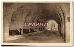 Old Postcard Douaumont Ossuary and lighthouse