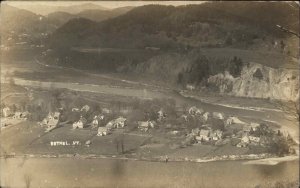 Bethel Vermont VT Air View c1910 Vintage Real Photo Postcard