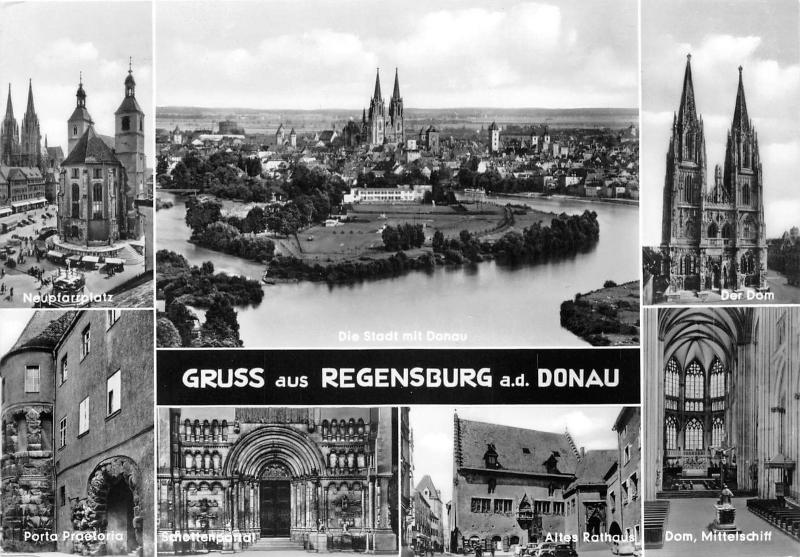 BG22482 gruss aus regensburg a d donau   germany CPSM 14.5x9cm