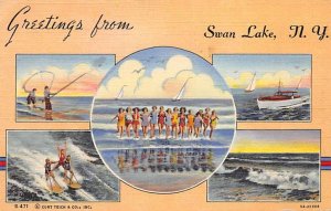Greetings From Swan Lake, New York NY  