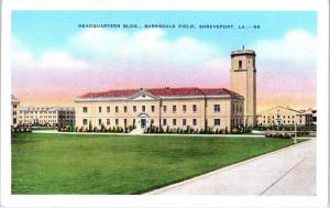 SHREVEPORT, LA Louisiana   Headquarters  BARKSDALE  FIELD   c1950s   Postcard