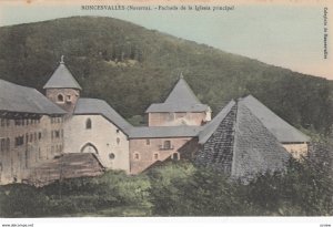 RONCESVALLES , Navarra , Spain , 00-10s ; Fachada de la Iglesia principal