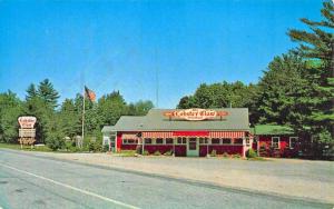 Bridgton ME The Lobster Claw Drive-In Restaurant Postcard