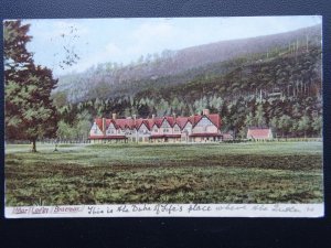 Scotland BRAEMAR Mar Lodge c1904 Postcard by McGregor Brothers