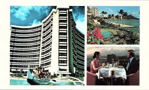 Postcard HOTEL SCENE Honolulu Hawaii HI AI9739