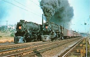 Pennsylvania Railroad No. 5406 and 5367 at South Amboy NJ...