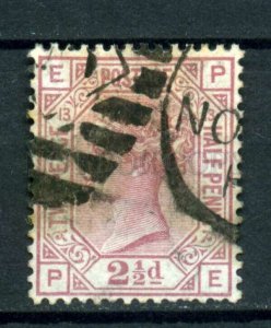 509564 Great Britain 1876 year Queen Victoria 21/2p used