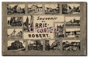 Old Postcard Remembrance Brie Comte Robert