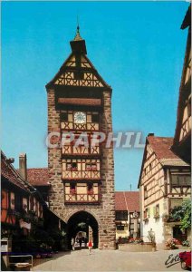 Modern Postcard Riquewihr (Haut Rhin) In the Land of Storks The Dolder