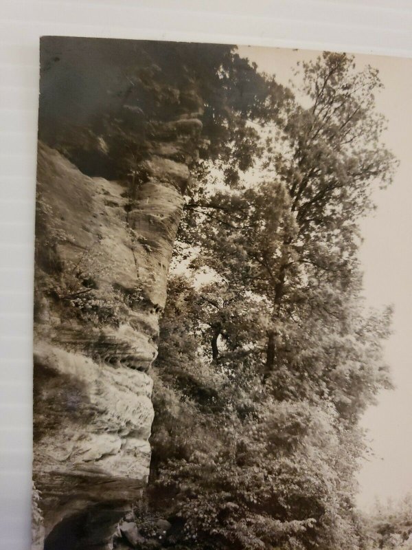 Spout Springs Shoals Indiana RPPC Vintage Postcard Unposted  536