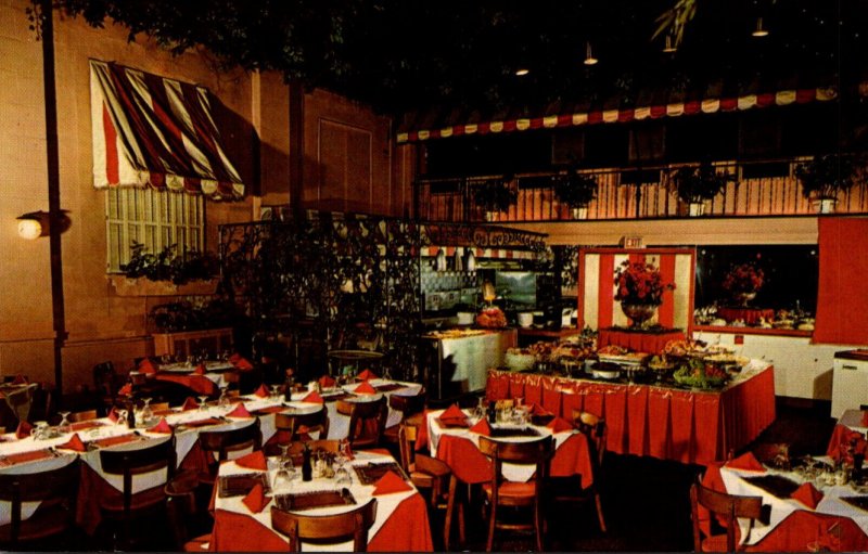 Illinois Chicago Charlotte's Restaurant The New Orleans Dining Room 1968