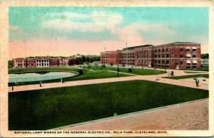 1916 Postcard Cleveland Ohio OH General Electric Company National Lamp Works 