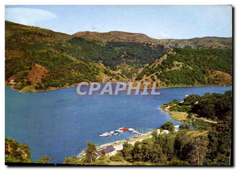 Modern Postcard Les Beaux Sites de France alk and clud Nautique de Villefort