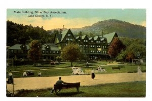 NY - Lake George. Silver Bay Association Main Building