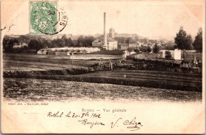 France Rethel Vue Generale Vintage Postcard C015