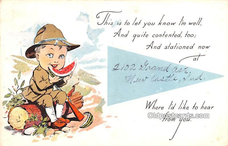I'm Well Military Comic 1918 