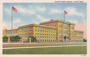 Lowell Textile Institute - Lowell MA, Massachusetts - Linen